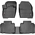 WeatherTech Custom Fit FloorLiners for Ford Edge ST, Edge - 1st & 2nd Row (44815-1-2), Black