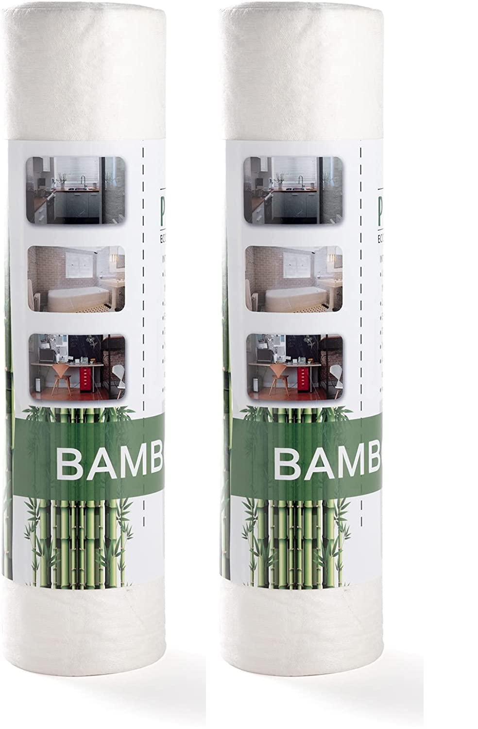 Kitchen Paper Towels Cloth- 100% Natural Bamboo - Super Absorbent, Biodegradable, Eco-Friendly (2)