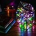 String Lights, Kohree Dimmable Starry Rope Lights with Remote Control, 40Ft Flexible Copper Wire, Multi-color 120 LEDs Battery Operated Fairy Lights, Perfect for Weddings, Party, Xmas Holiday