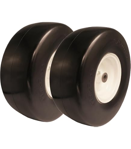 Amazon.com: NoAir® (2) Flat Free Tire Assemblies 15x6.00-6 Fits