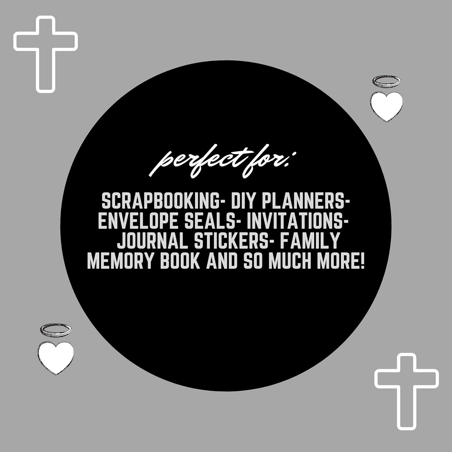 PaperPassion - Faith & Family Memories Scrapbook Kit | Religious Scrapbooking Theme Faith Stickers | Scrapbooking Supplies | Illustrated Faith Bible Journaling Supplies