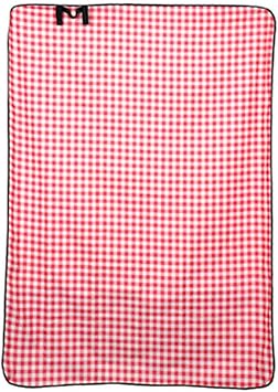 Amazon ピクニックマット 屋外のピクニック ポータブル 防水防湿 ガーデンレッドタータンチェックピクニック布 オックスフォード素材 W P レジャーシート
