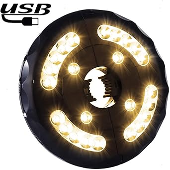 Letang Usb Rechargeable Led Patio Umbrella Lights 3 Brightness Modes Cordless 24leds Parasol Pole Lamp For Garden Patio Umbrellas Camping Tents Or Outdoor Bbq Use Amazon Co Uk Lighting