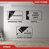 Toupret Fine Surface Filler - Ultra-Smooth Interior 1.5kg - White view 6
