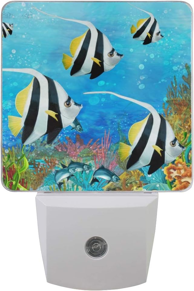 VIKKO Underwater Coral Reef Ocean Fish Night