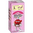 M&M'S Valentine's MINIS Milk Chocolate Candy, Valentine Chocolate Candy Gifts Bulk, 1.08 Ounce Tube (Pack of 24)