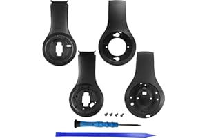 Knomix Housing Shell Including Left & Right Inside and Outside Panel Parts Accessories Replacement for Studio 3.0 Wired Wireless +Toolkit (Black)