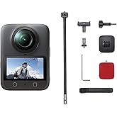 DJI Osmo 360 Third-Person Helmet Combo, 360 Camera with 1-Inch 360° Imaging, Native 8K 360° Video, 4K/120fps & 170° Boost Video, Third-Person POV Helmet Mount Kit, Action Camera for Extreme Sports