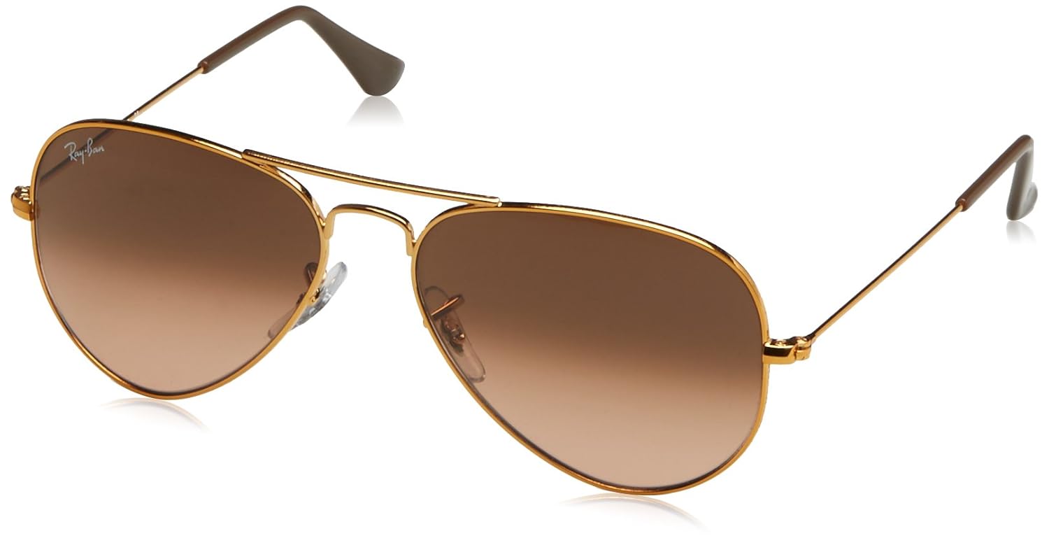 RayBan Unisex RB3025 Aviator Sunglasses 55mm Ray Ban Amazon.co.uk