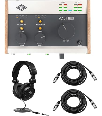 Amazon.com: Universal Audio Volt 476 USB Recording Studio Audio