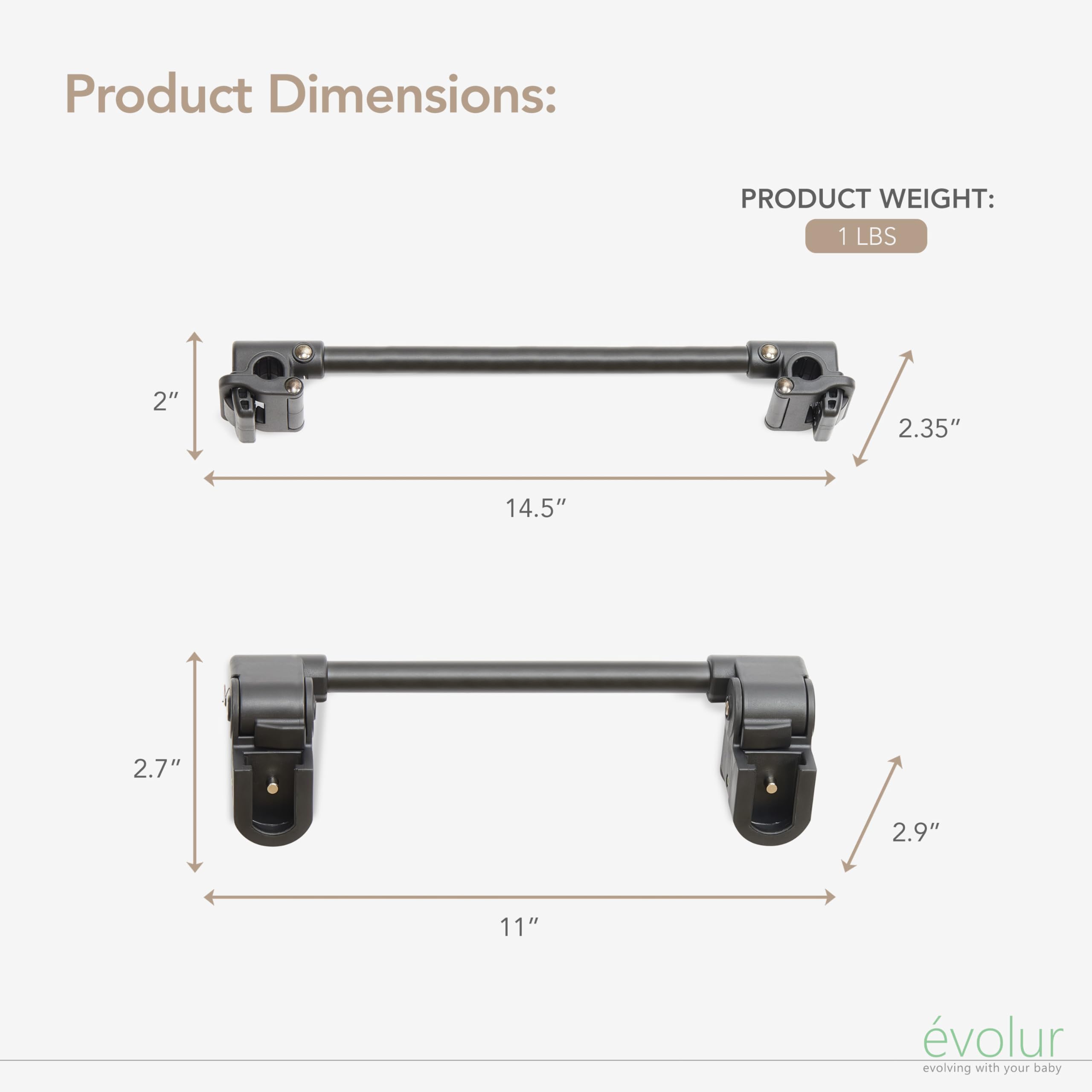 Evolur Cruise Rider Twin Connector