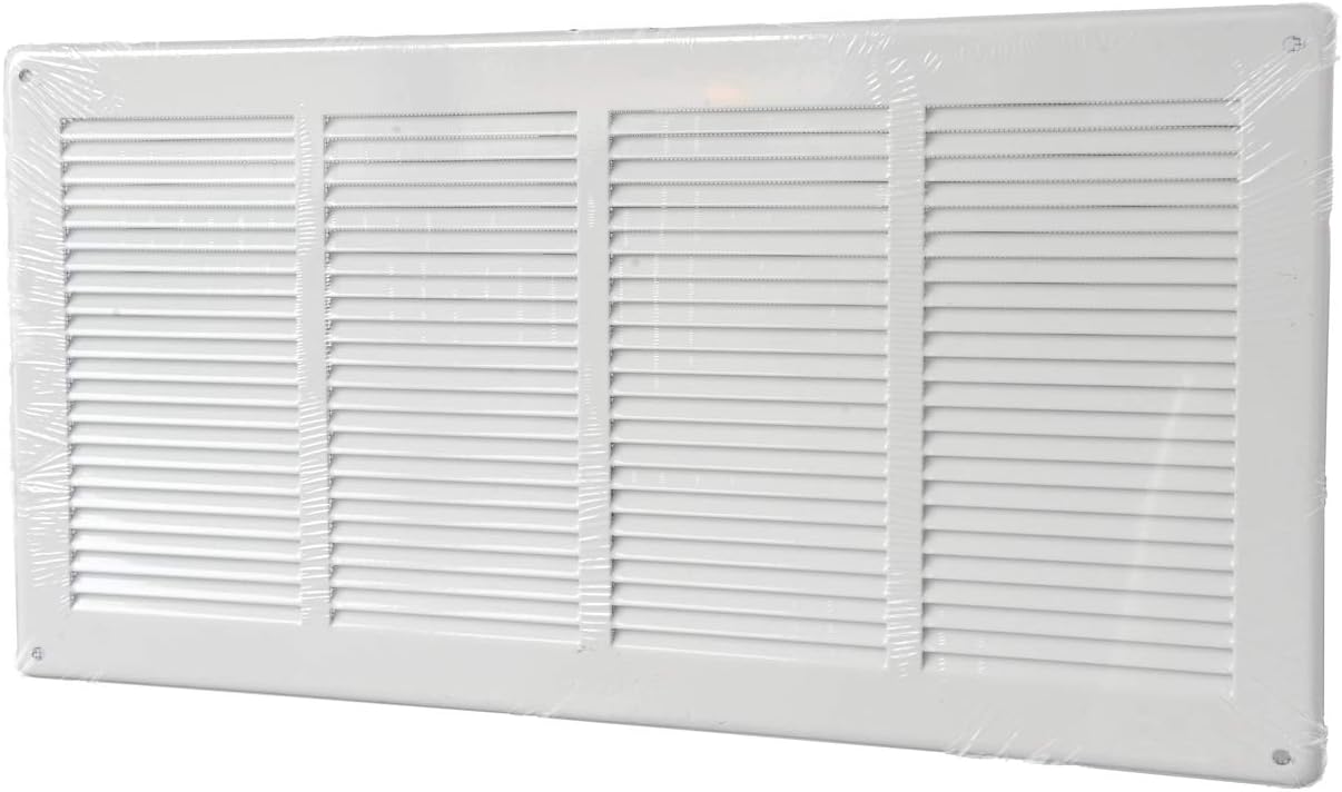 La Ventilazione GL4424RB-Y Ventilation Grille, White, 440X240 mm - Image 4