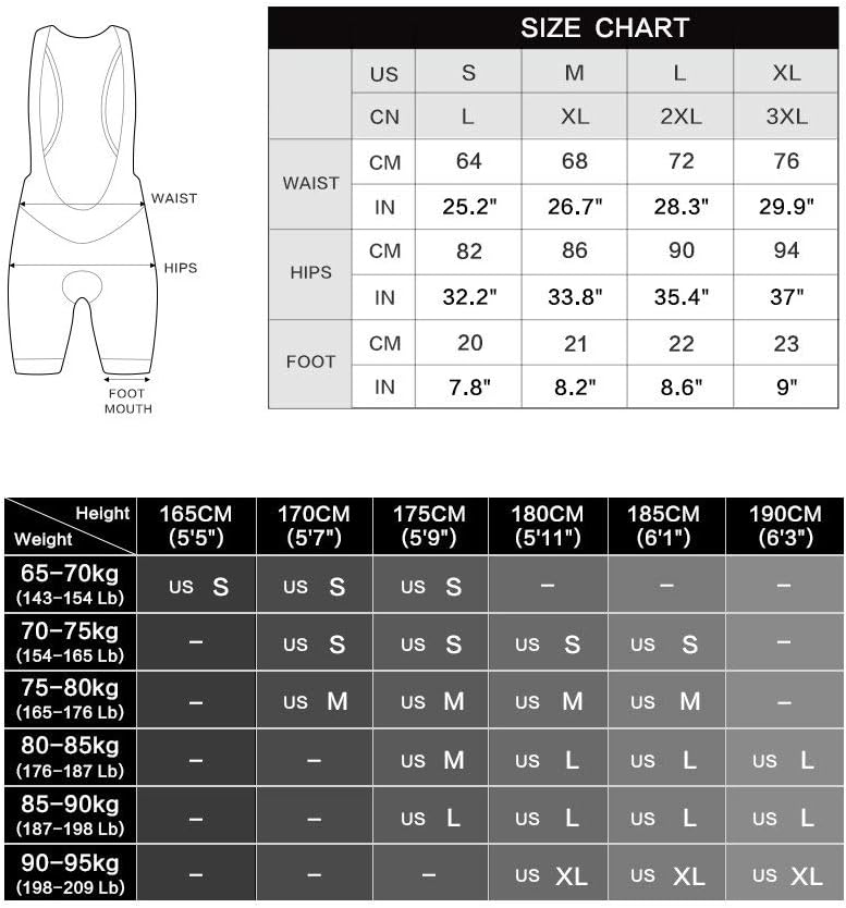 Santic Cycling Bib Shorts Men Pro Gel Padded Bike Pants with Color-Blocking: Clothing
