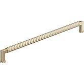 Amerock Ballard 18 inch (457mm) Center-to-Center Golden Champagne Appliance Pull, BP37651BBZ