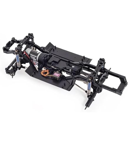 Amazon.com: 313mm Wheelbase Nylon Chassis Frame Car Body