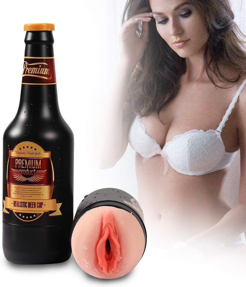 LIMQ Lifelike Real Feel Ṗ`ôckët Ṗ`ûssÿ Male Stamina Training Tools For Men - Health And Flexible Silicone Material