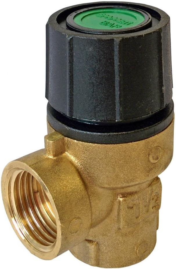 2 Bar 1/2" FBSP x FBSP Pressure Relief Valve