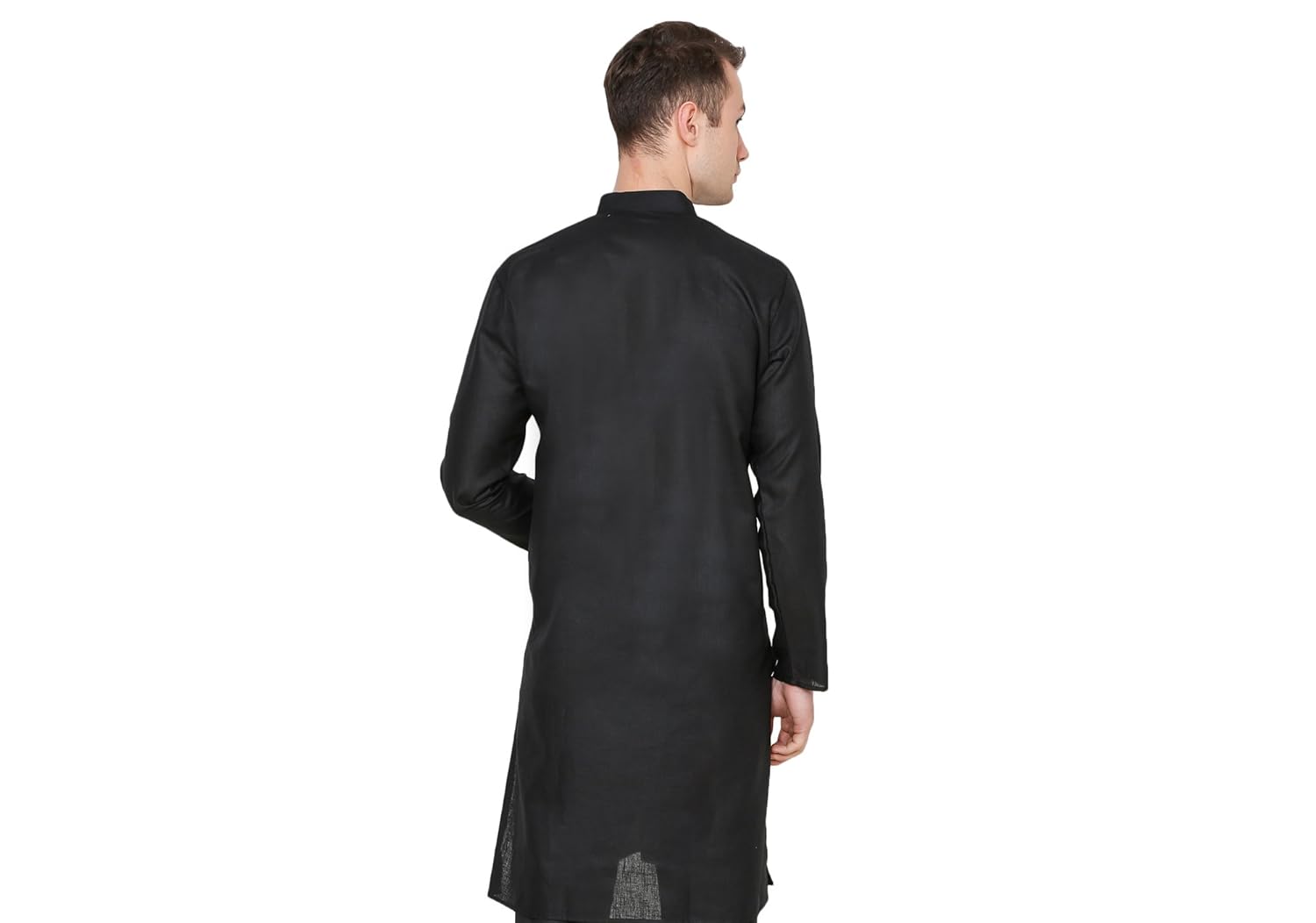 royal kurta men's khadi linen casual long comfortable kurta