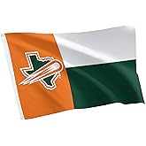 Desert Cactus University of Texas at Dallas UTD Flag - 3 x 5 Feet Comet Banner, Indoor/Outdoor Durable Fabric, 100% Polyester Design (Style A)