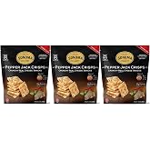 Sonoma Creamery - Cheese Crisps, Pepper Jack, 10 Oz (3 Count) | High Protein | Low Carb | Gluten Free | Keto-Friendly