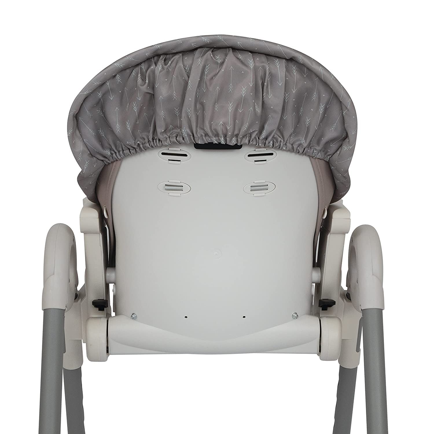 Nuby Baby High Chair Cover - Protects from Spills and Crumbs - Water Resistant for Easy Cleanup - Arrow Print