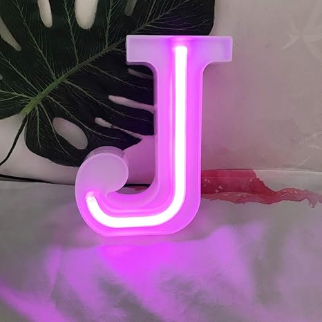 pink wall letters