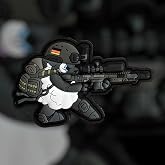 Patchlab Sharpshooter or Schafschuetze Morale Patch Bundeswehr Sniper Morale Patch with Hook Loop