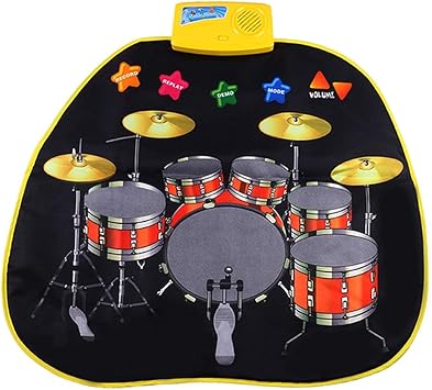PUDDINGT® Juego de Batería para Instrumentos Musicales Eléctricos para Instrumentos de Juguete El Juego Incluye para Niños: Amazon.es: Deportes y aire libre