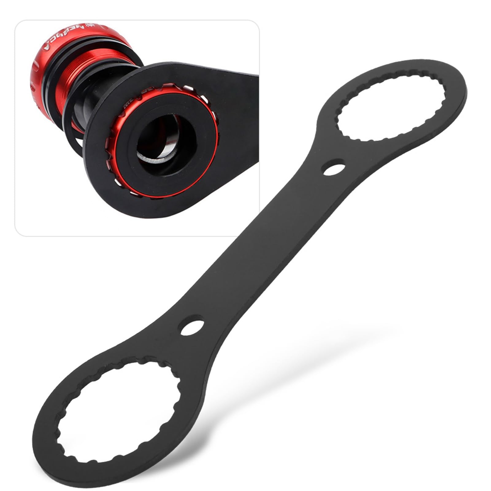 Bottom Bracket Wrench for Mountain Bike, Aluminum Alloy Multifunctional BB Wrench Tool for Bike Repair