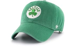 '47 NBA Team Color Clean Up Adjustable Hat, Adult (Boston Celtics Green)