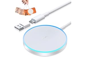 Wireless Charger for iPhone 15W Mag Safe Charger Fast Charging Pad Compatible with iPhone 16/16 Pro/16 Plus/16 Pro Max/15/14/