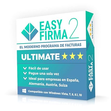 EasyFirma 2 Ultimate - Bürosoftware, für Mahnungen, Einnahmen, Ausgaben, Umsatzsteuer,...