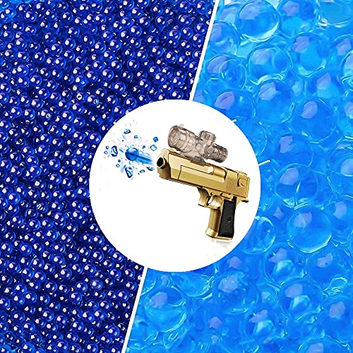 TANSAR Gel Beads Blaster Ammo Splat Gun Refill(78 mm,6 Pack,10000