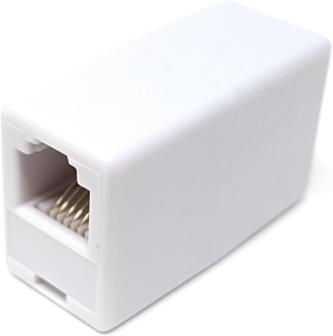 Maincore m(core RJ12 to RJ12 or (RJ11 to RJ11) 6P6C/6 Pin/Coupler Telephone/ADSL Cable Adapter