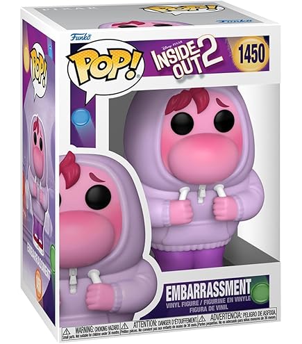 Amazon.com: Funko POP! Disney: Inside Out 2 - Ennui - Collectable