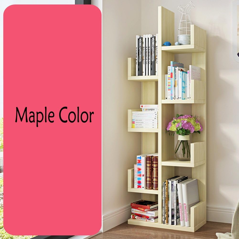 Amazon Com Qiangda Student Bookshelf Tree Shape Bookcase Flower