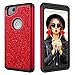 Digital Hutty Dual Layer Shockproof Heavy Duty Protective Cover for Google Pixel 2(Red)