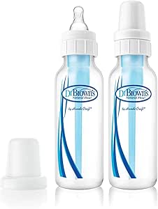 Amazon.com: Dr. Brown's Original Baby Bottles, 8 Ounce, 2 Count: Health & Personal Care
