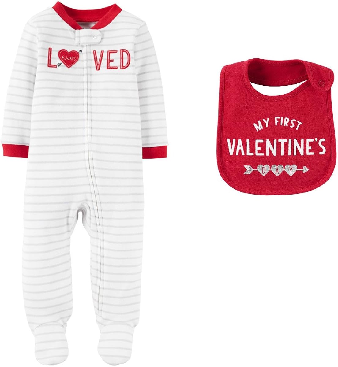 carters valentines pajamas
