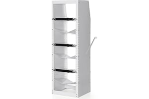 VEVOR Refrigerant Tank Rack, with 3 x 30-50lb Bottle Tanks, 14.64x13.97x46.06 in Refrigerant Cylinder Rack Gas Cylinder Racks