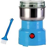 110V Multifunction Electric Smash Machine,Electric Coffee Grinder,Grain Spice Beans Grinder Maker with 4r-leaf Stainless…