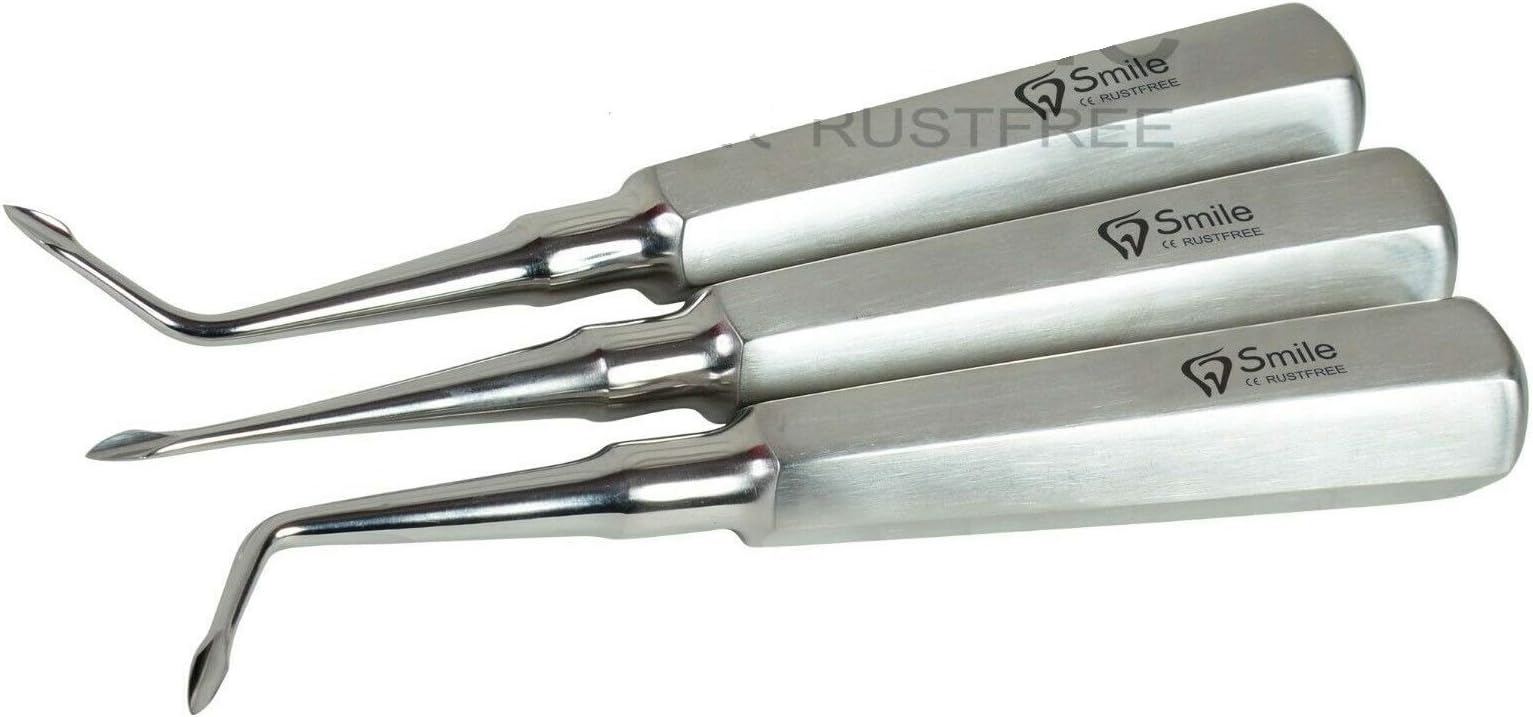 Desmotome Root Tool Set of 3 for Apical Access to The Deep Lying Root Stump