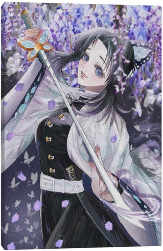 Shinobu Kocho Demon Slayer Kimetsu No Yaiba Arte de la pared Decoración