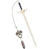 Berirexrion Fantasy Dragon Sword Bookmark - Funny Cool Fourth Wing Book Mark for Reading Men Unique Metal Bookmarks Bookish Novel Lovers Boys Students Teacher Back to School Graduation Birthday Gifts