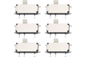 Micro Traders 50x 7 Pin SPDT MSK-12C02 SMD Miniature Slide Switch Suitable for MP3 MP4 Tablet