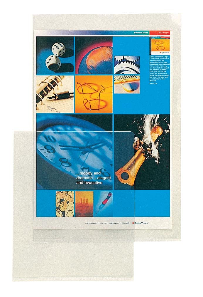 Esselte E : Folder Standard A4 PP 105 µ 100 pcs Clear