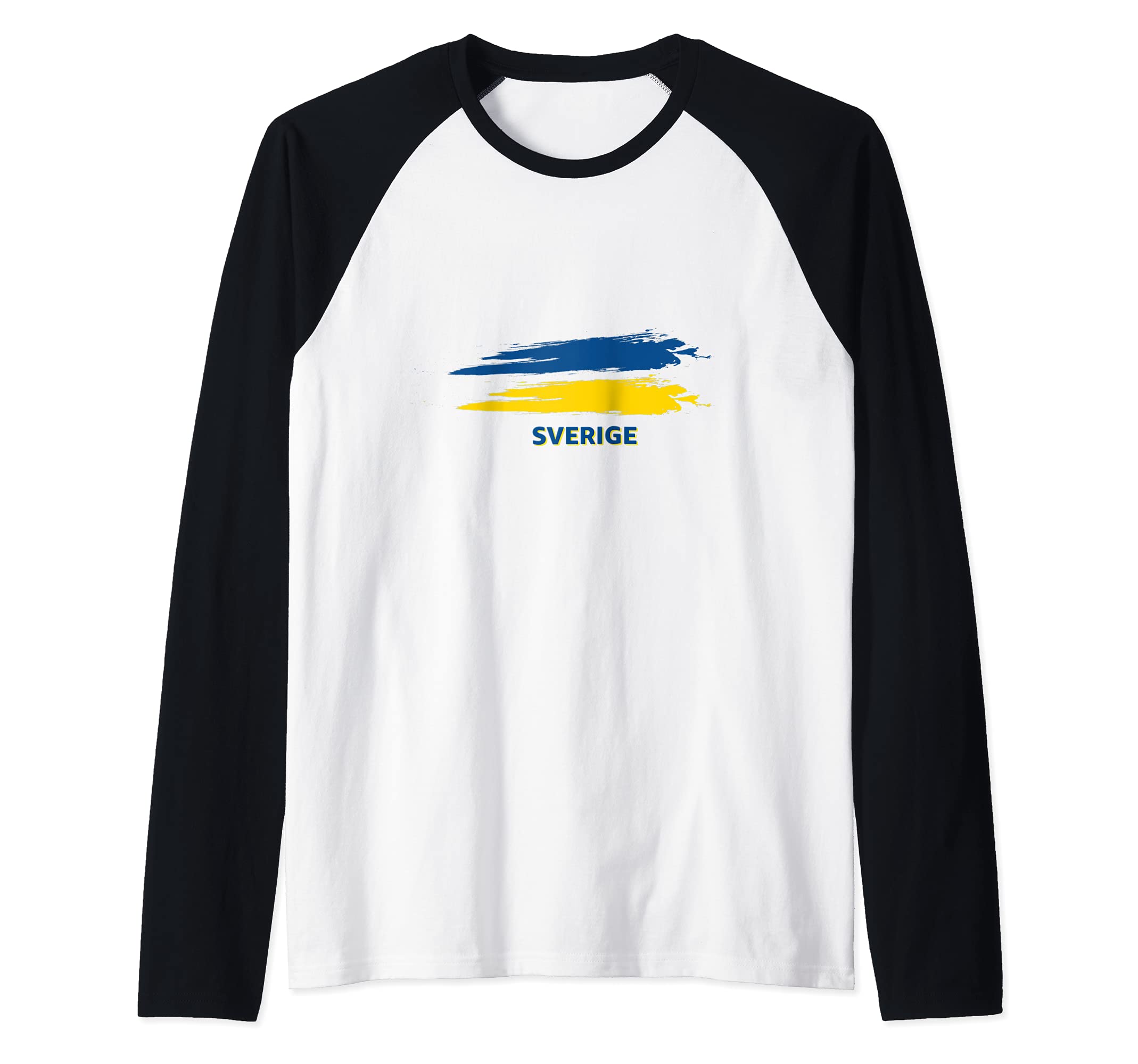 Flag Sweden Raglan Baseball Tee