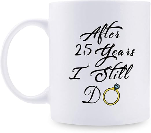 25th anniversary gifts for him amazon
