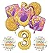 NEW! Tangled Rapunzel Disney Princess 3rd BIRTHDAY PARTY Balloon decorations supplies