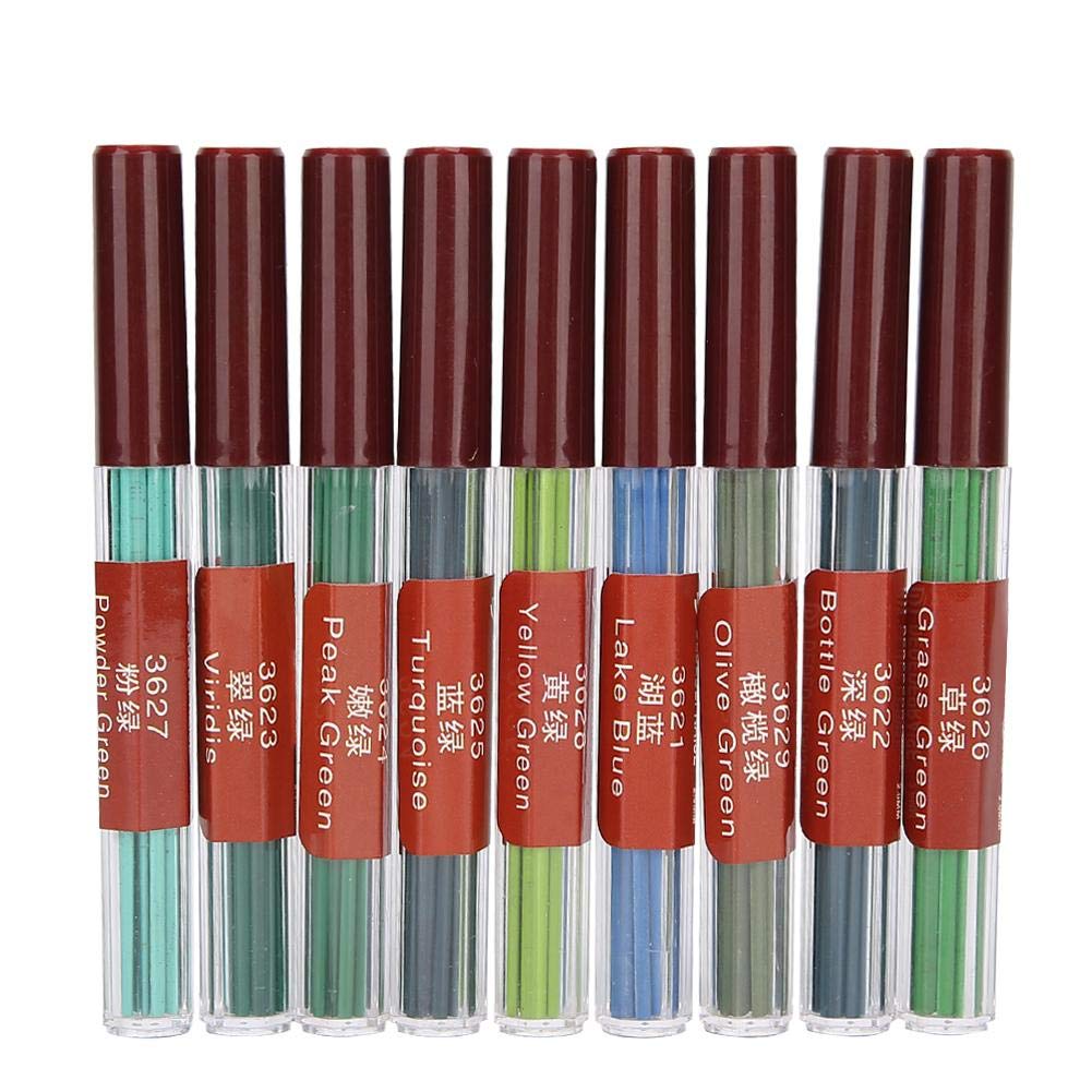 56Pcs 2.0mm Color Pencil Lead, 7 Assorted Colored Lead Refills, Bold and 90 mm Tall Refill Mechanical Pencil Leads, 8pcs for Each Color